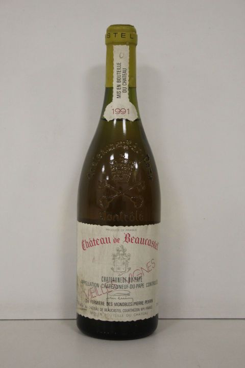Beaucastel Blanc Roussane Vieilles Vignes 1991