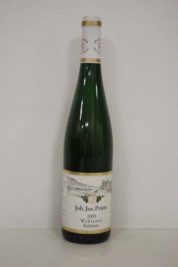 Riesling Wehlener Sonnenuhr Kabinett 2003