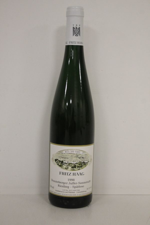 Riesling Brauneberger Juffer Sonnenuhr Spätlese 1998